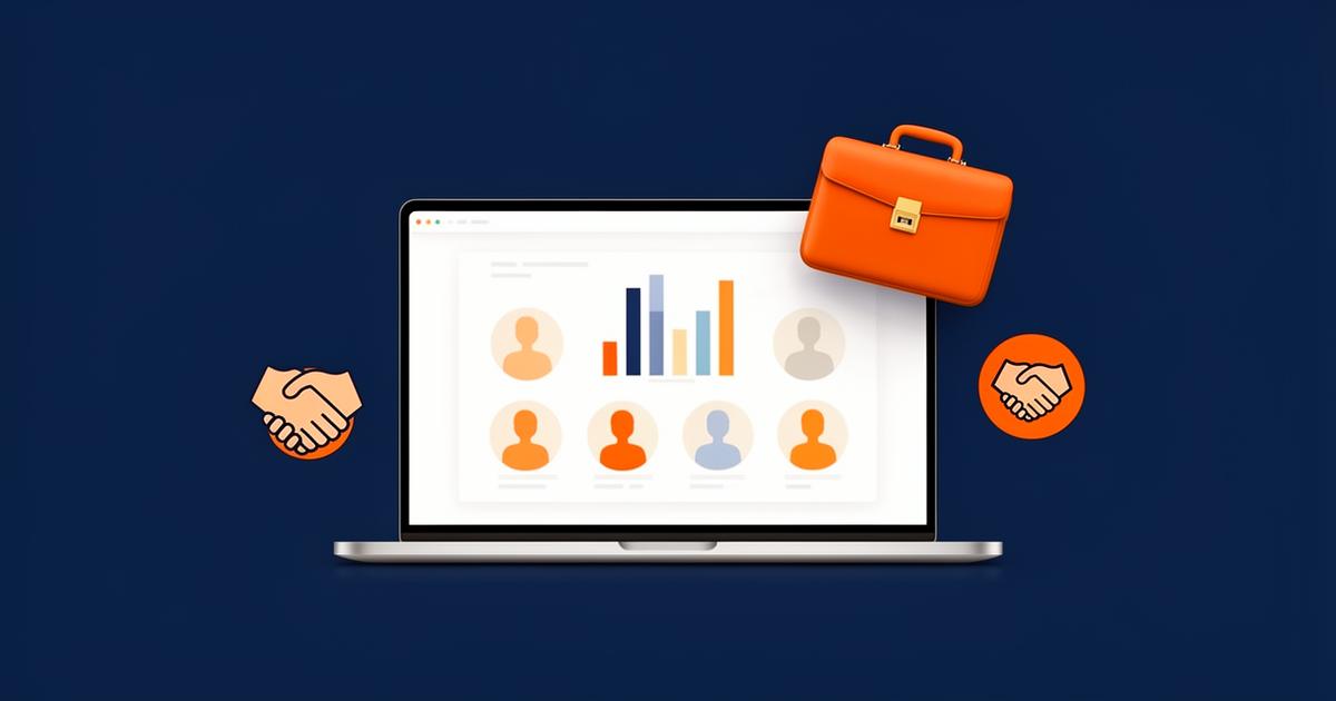 White label staffing agency dashboard showing hiring data and revenue charts for digital agencies