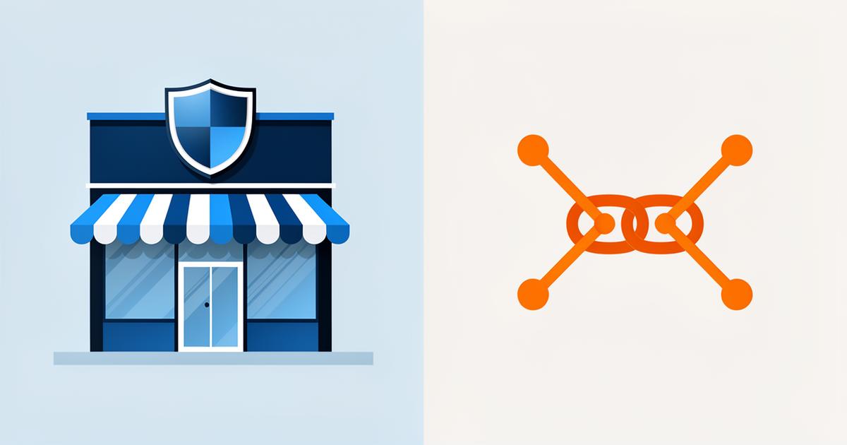 Side-by-side comparison of affiliate login with broken trust versus branded white label portal